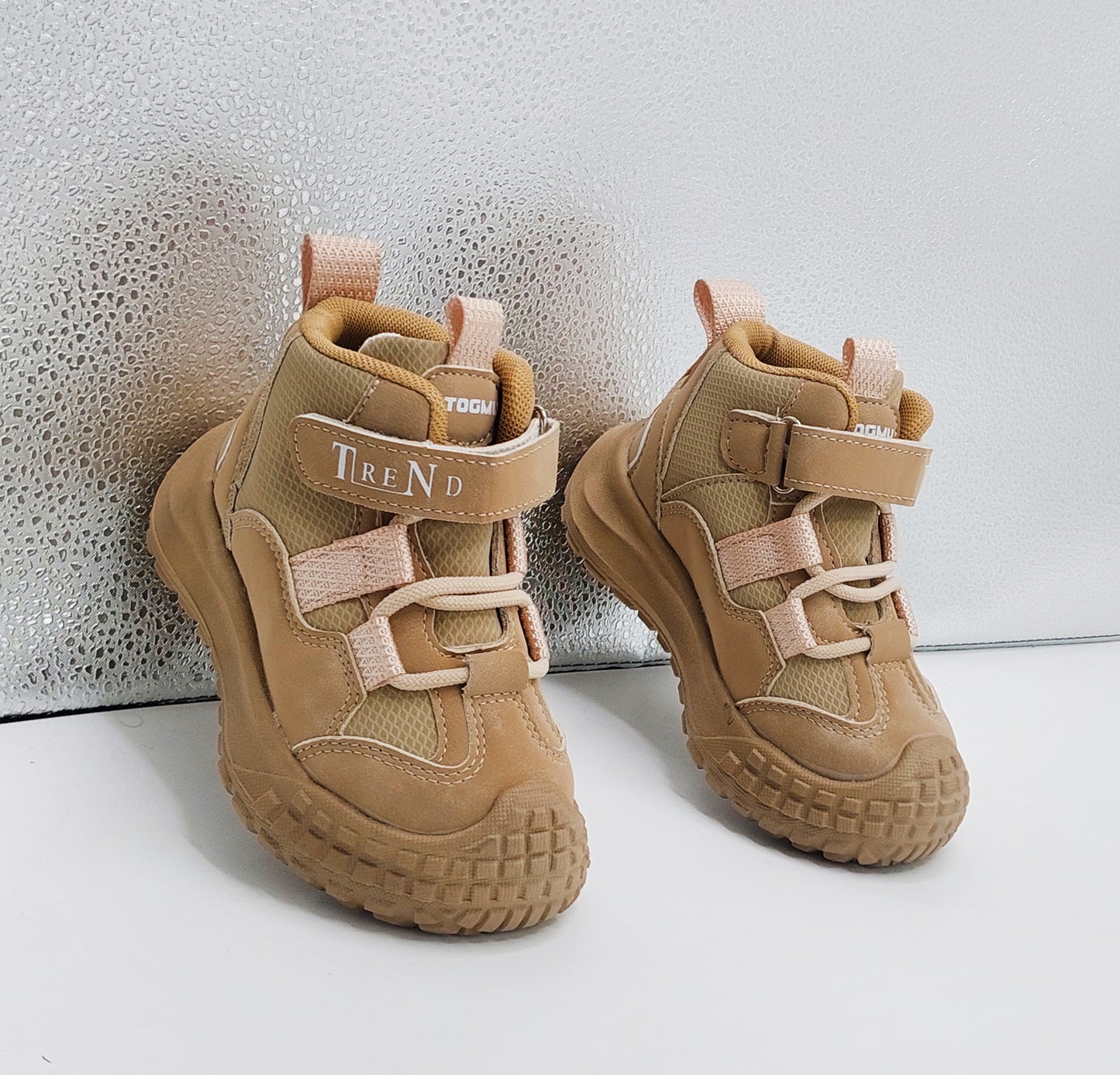 Premium Quality Shoes Trendy Stylish Long Shoes for Kids-503(Beiege)