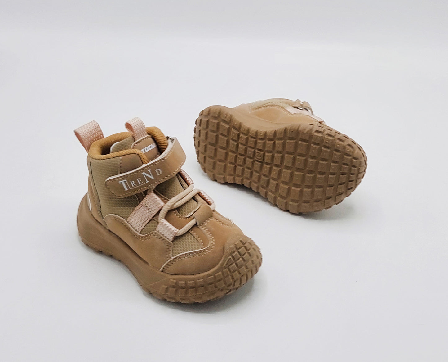 Premium Quality Shoes Trendy Stylish Long Shoes for Kids-503(Beiege)