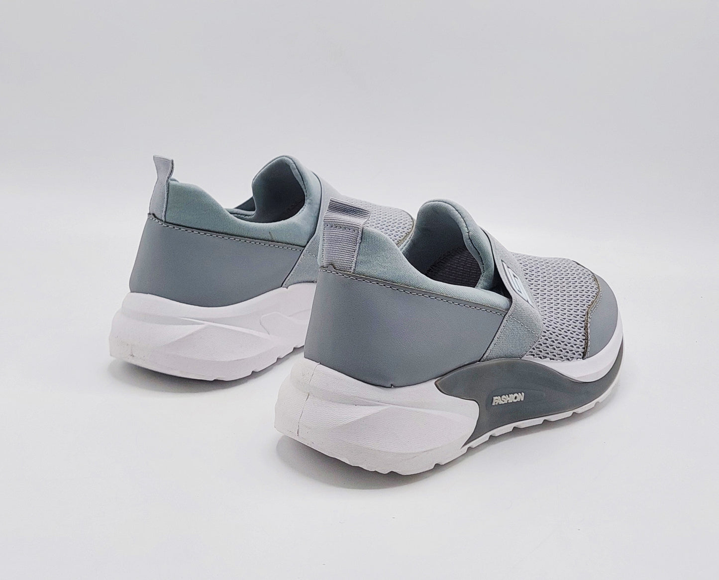 Premium Quality Soft Comfortable Sketchers Shoes for Men & Women - MSR4 (Gray)