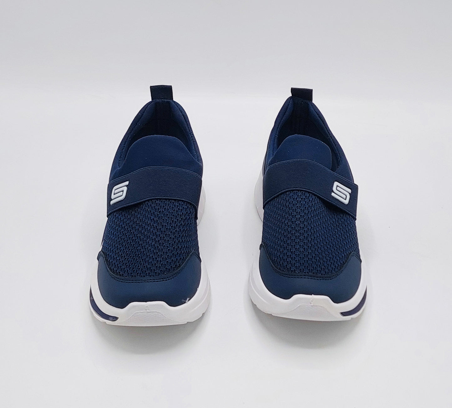 Premium Quality Soft Comfortable Sketchers Shoes for Men & Women - MSR4 (Navy)