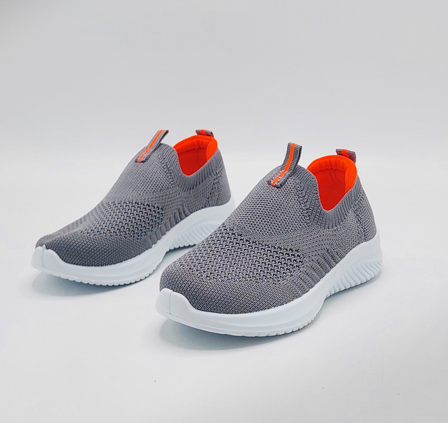 Easy to Wear Soft Comfortable Sketcher for Kids - 109A(Gray)