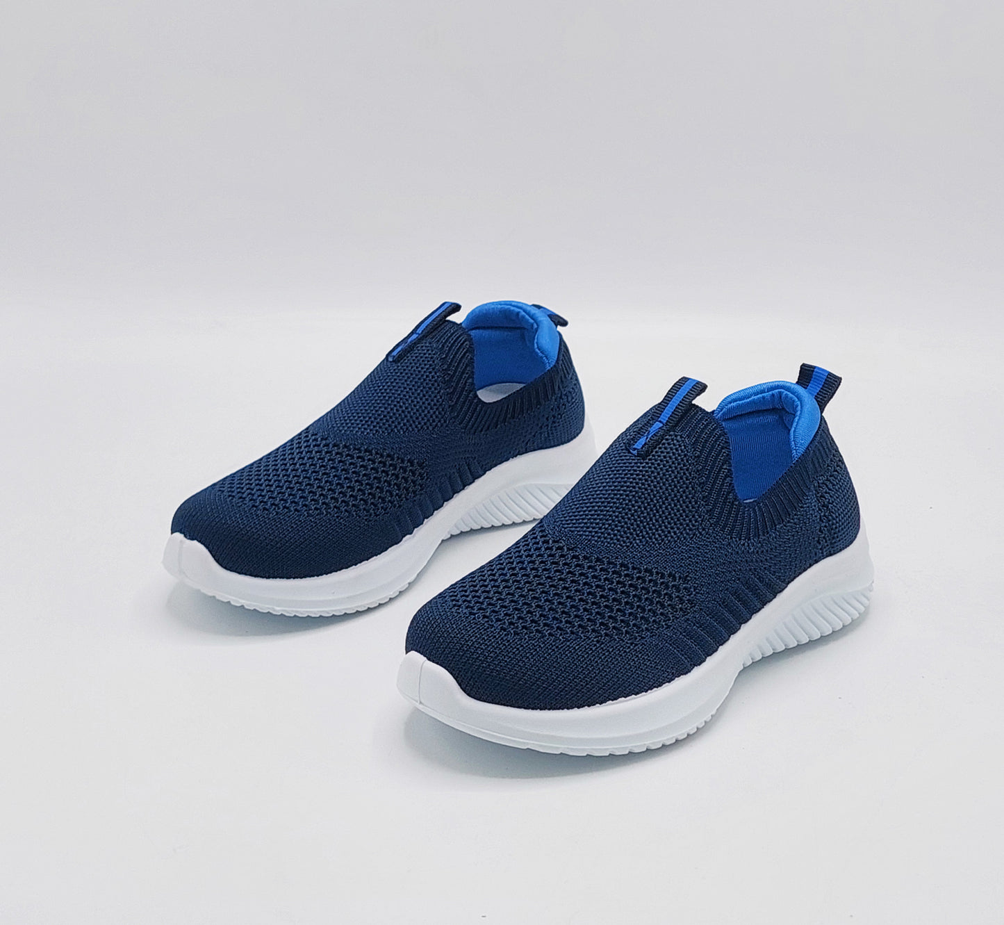 Easy to Wear Soft Comfortable Sketcher for Kids - 109A(Blue)