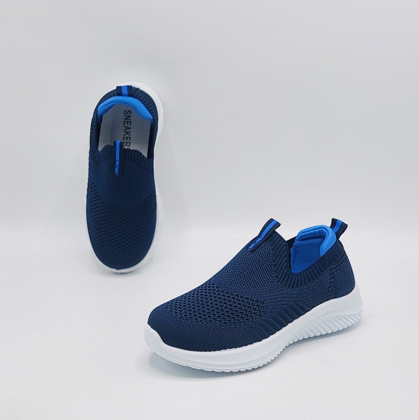 Easy to Wear Soft Comfortable Sketcher for Kids - 109A(Blue)