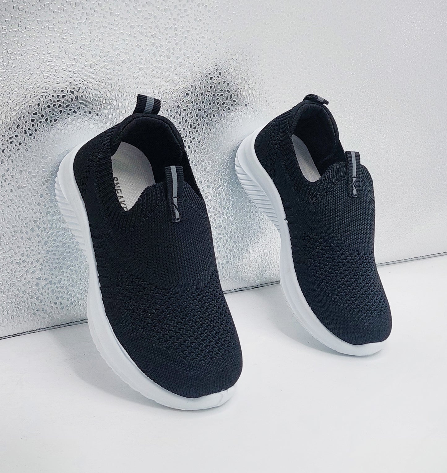 Easy to Wear Soft Comfortable Sketcher for Kids - 109A(Black)