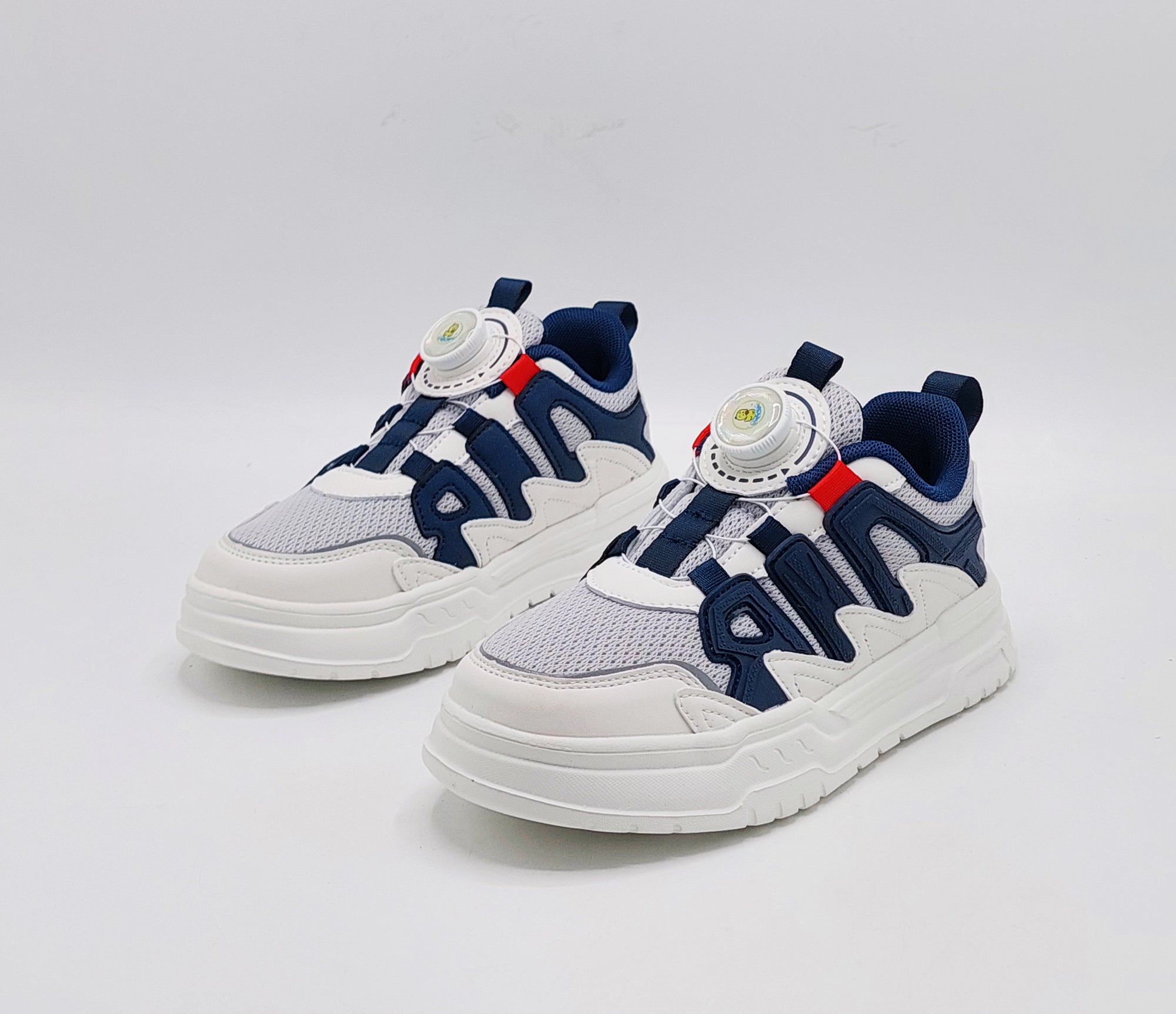 Premium Quality Light-Weight Autolace Sneakers for Kids - W63852 (Blue)