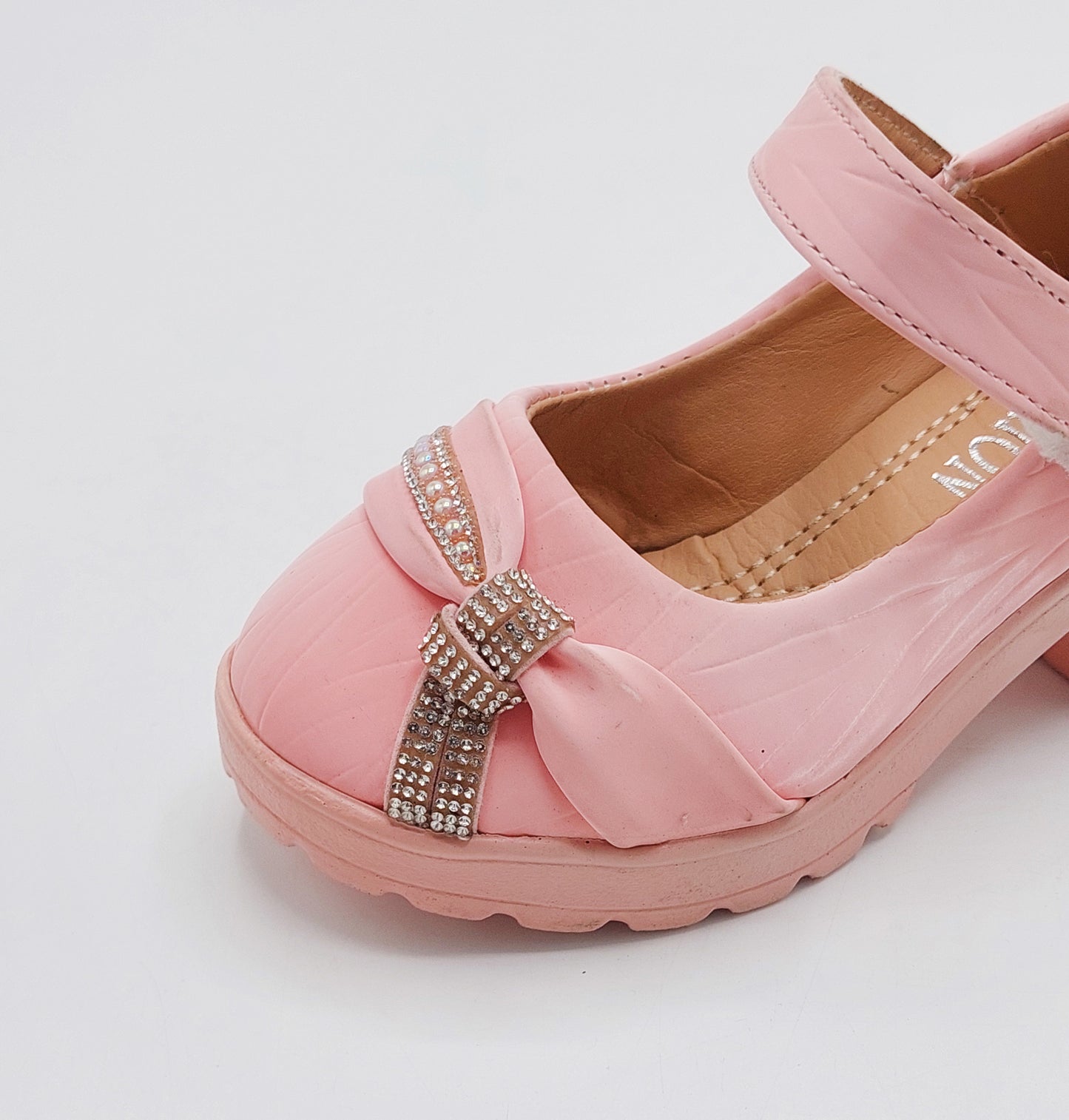Light Weight Fancy Pumps for Kids Girls - LG777 (Pink)