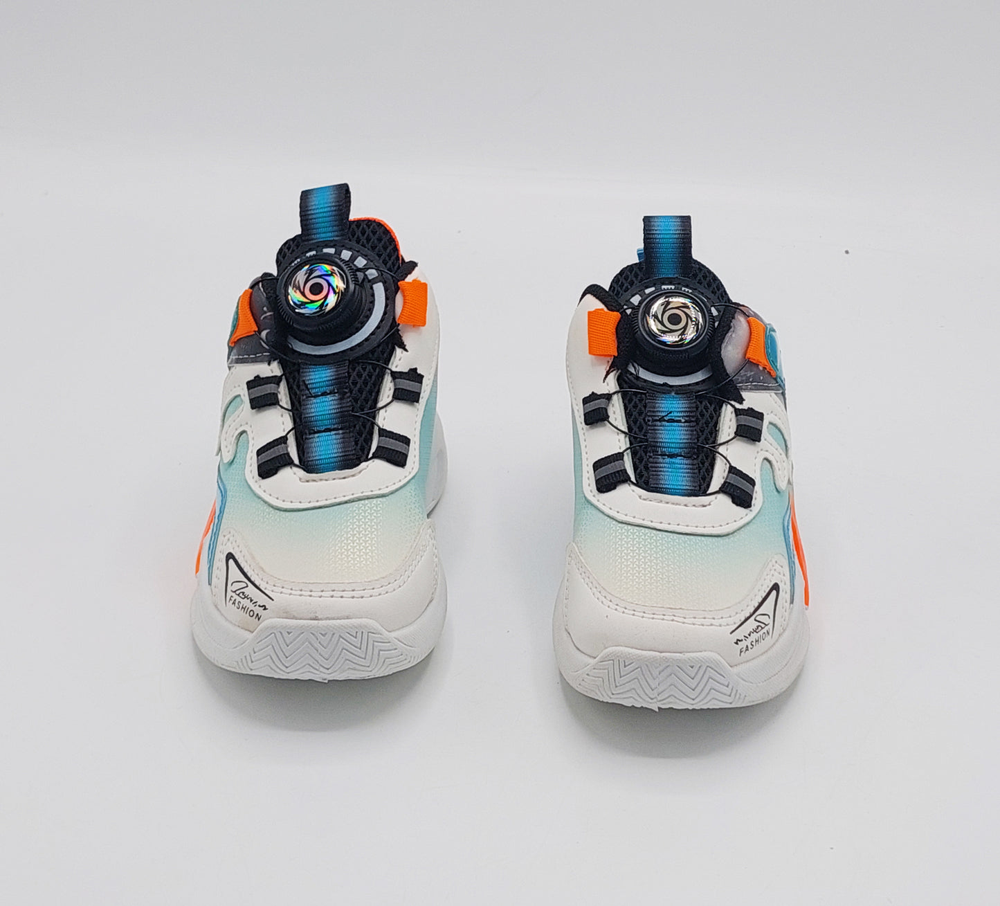 Premium Quality Autolcae Design Sneakers for Kids - PA518 (Sky Blue)