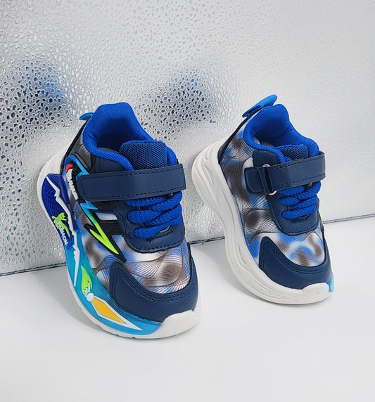 Lights In Sole Trendy Look Premium Quality Sneakers For Boys And Girls - YD5 (Blue)