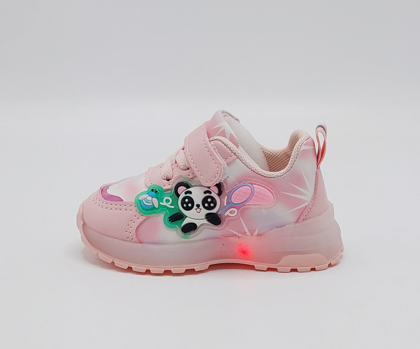 Light In Sole Trendy Look Cute Design Sneakers For  Little Kid's - 812