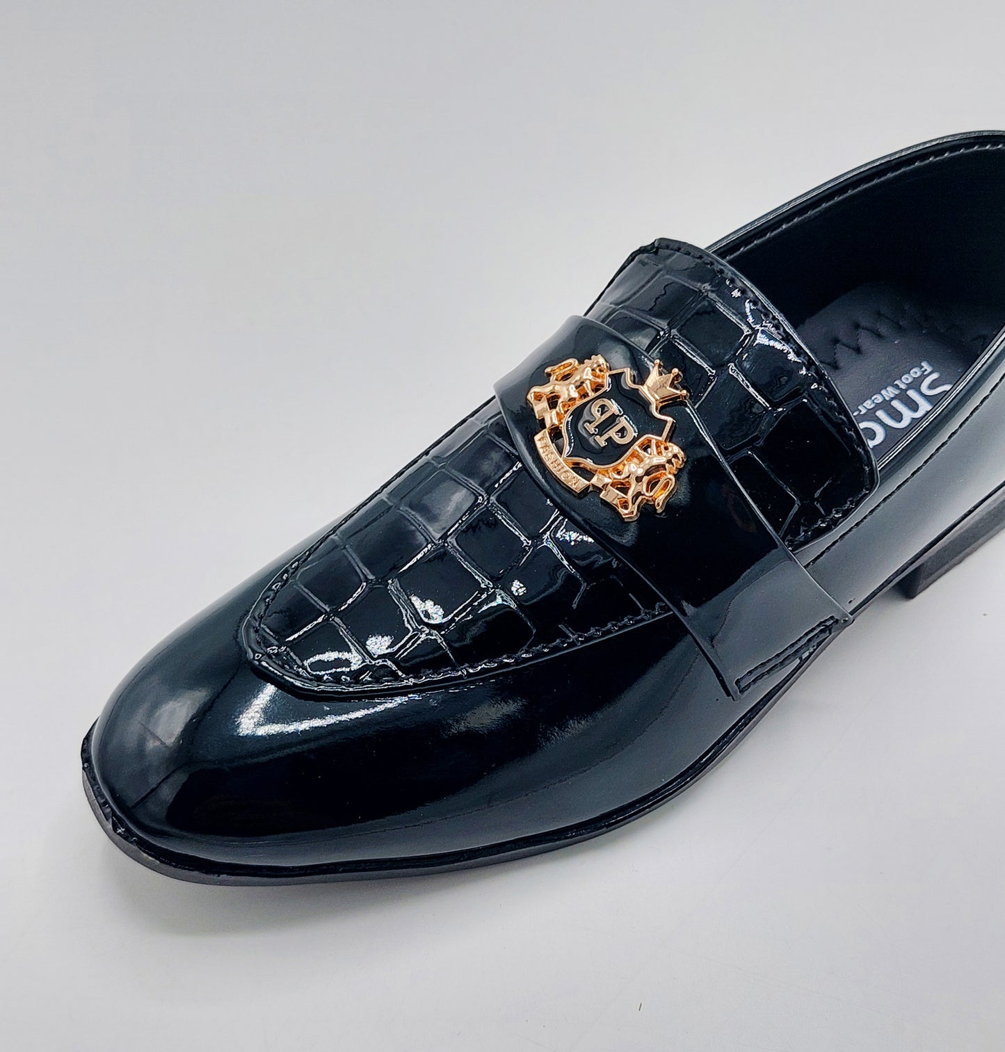 Kid's Premium Quality Formal Shoes - SFW56 (Black)