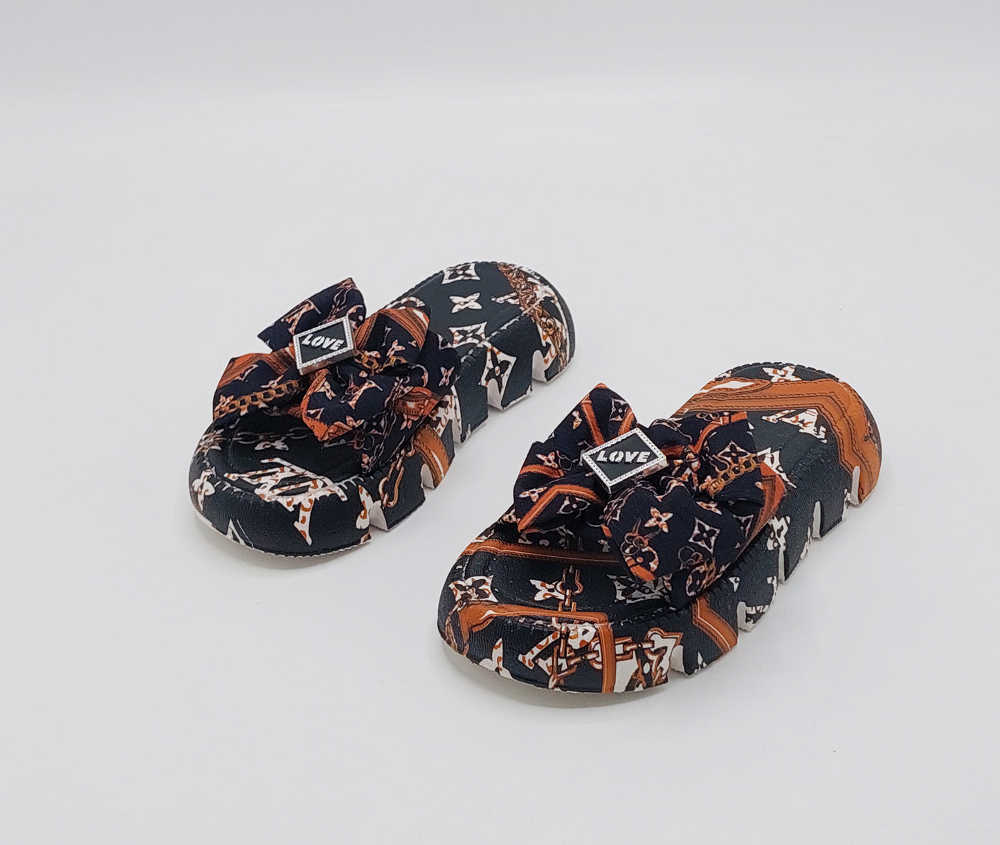 Girls Soft Comfy Softies Slippers for Kids - RO1 (Black)