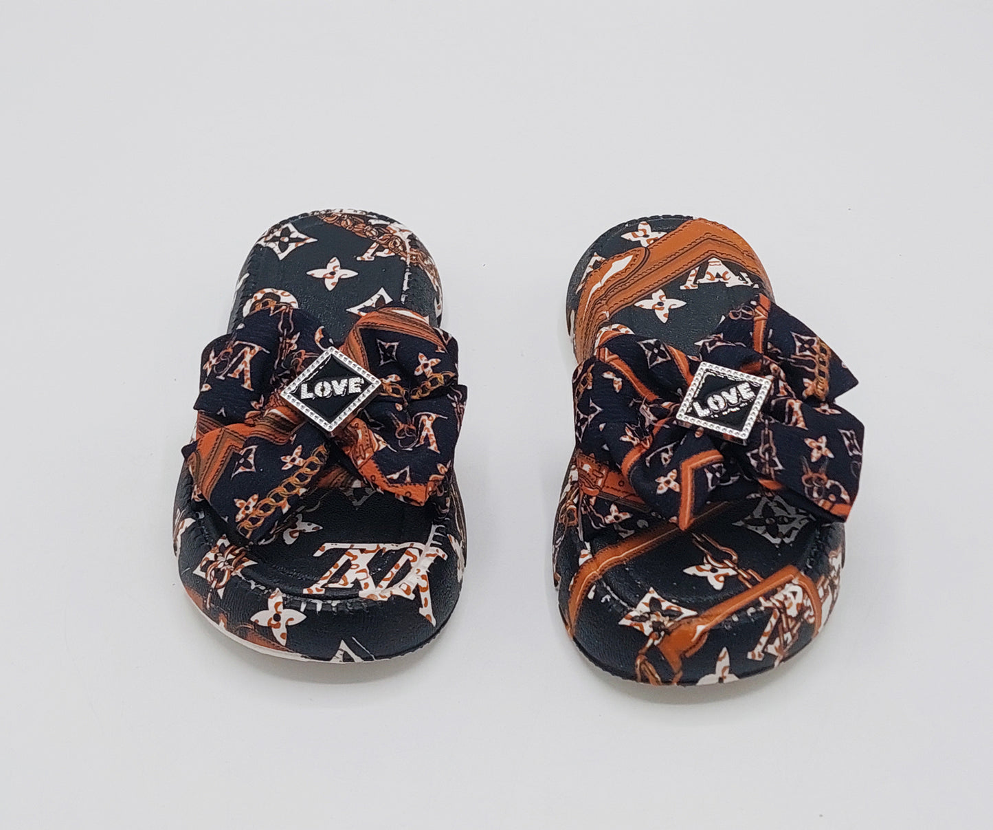 Girls Soft Comfy Softies Slippers for Kids - RO1 (Black)