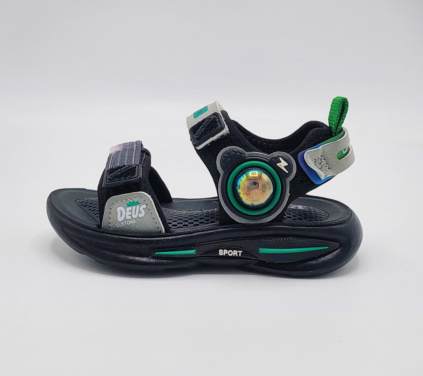 Soft Sole Trendy Look New Design Sandals For Kid's In Three Different Colours - 515B