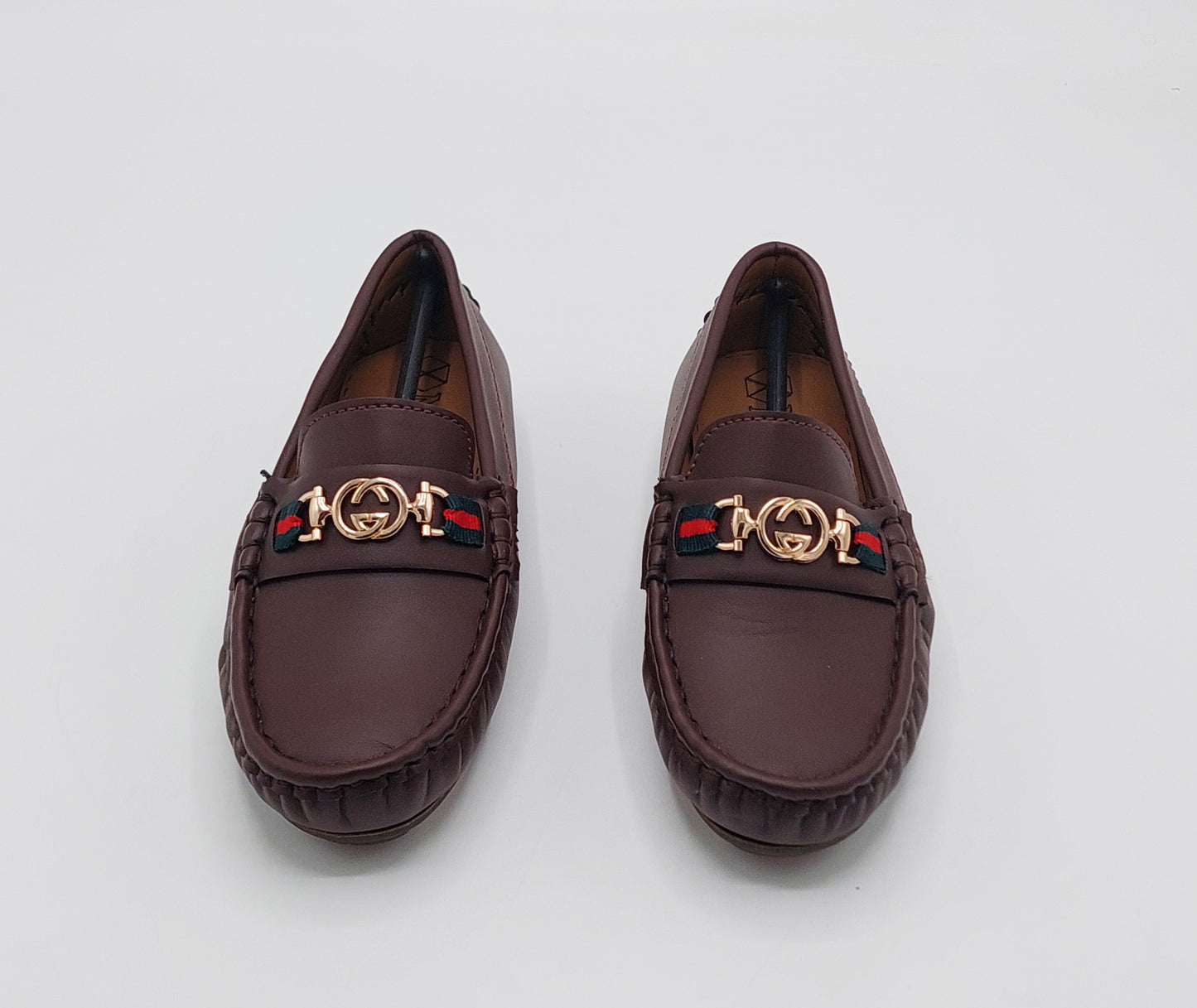 Premium Quality Classical Loafers for Kids - AHS2 (Brown)