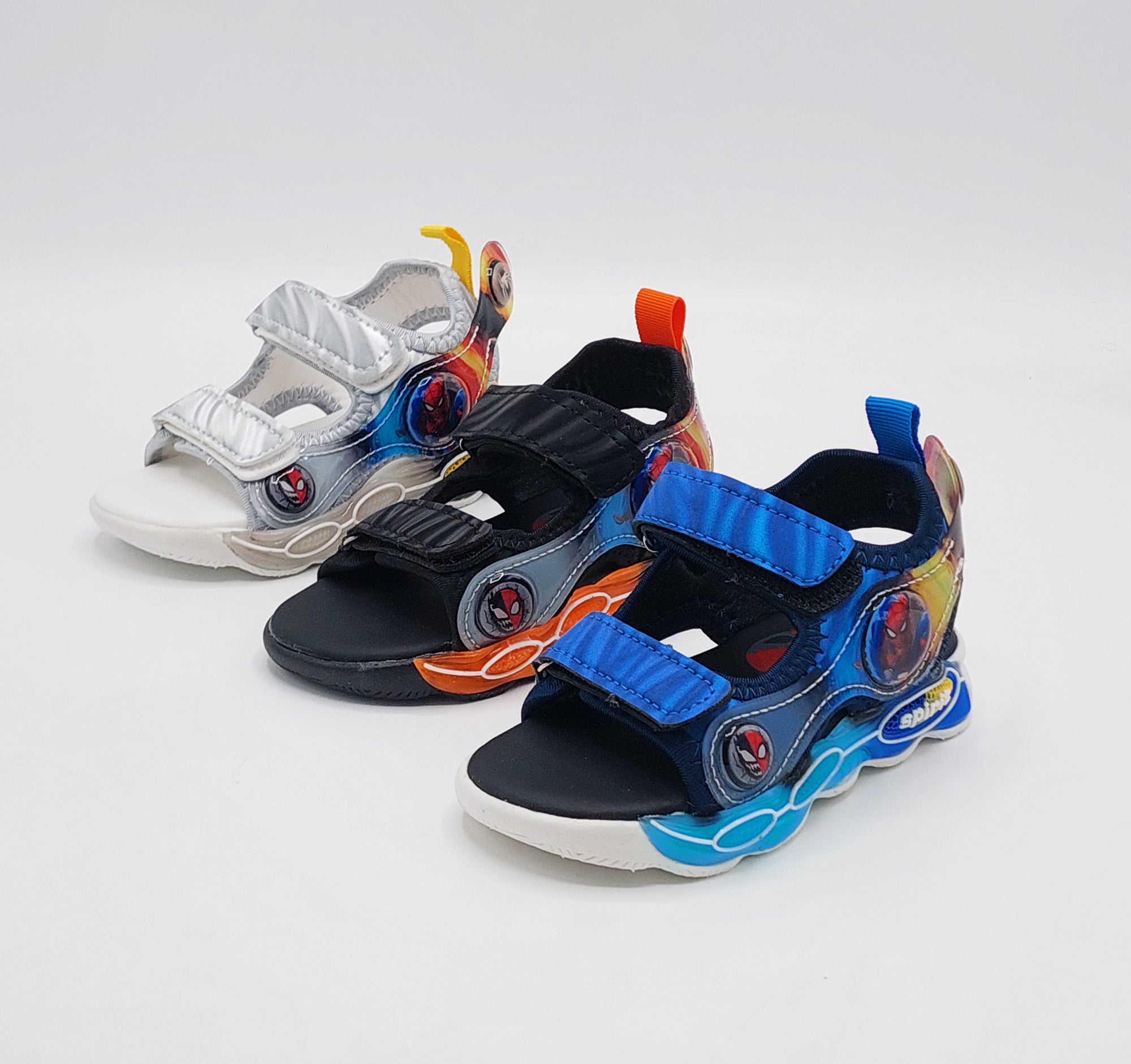 Made for Play, Built for Comfort! Premium Kids Soft Sole With Ligths Sandals - K1