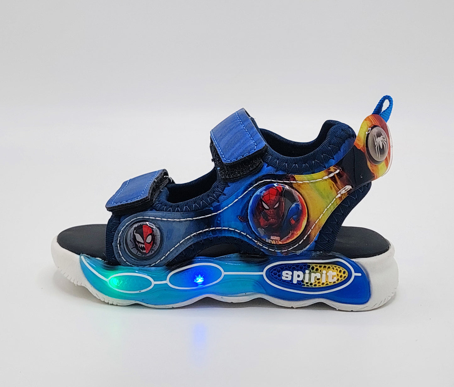 Made for Play, Built for Comfort! Premium Kids Soft Sole With Ligths Sandals - K1