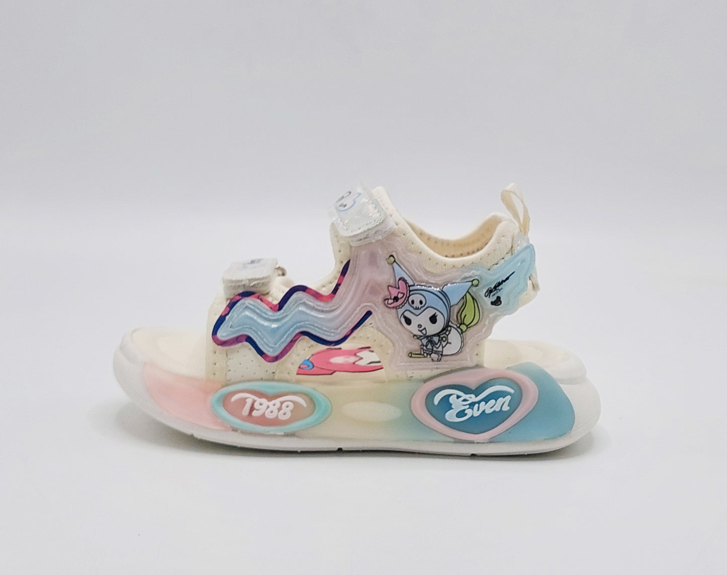 Lights in sole Cute Design Sandals for Kids Girls - D08