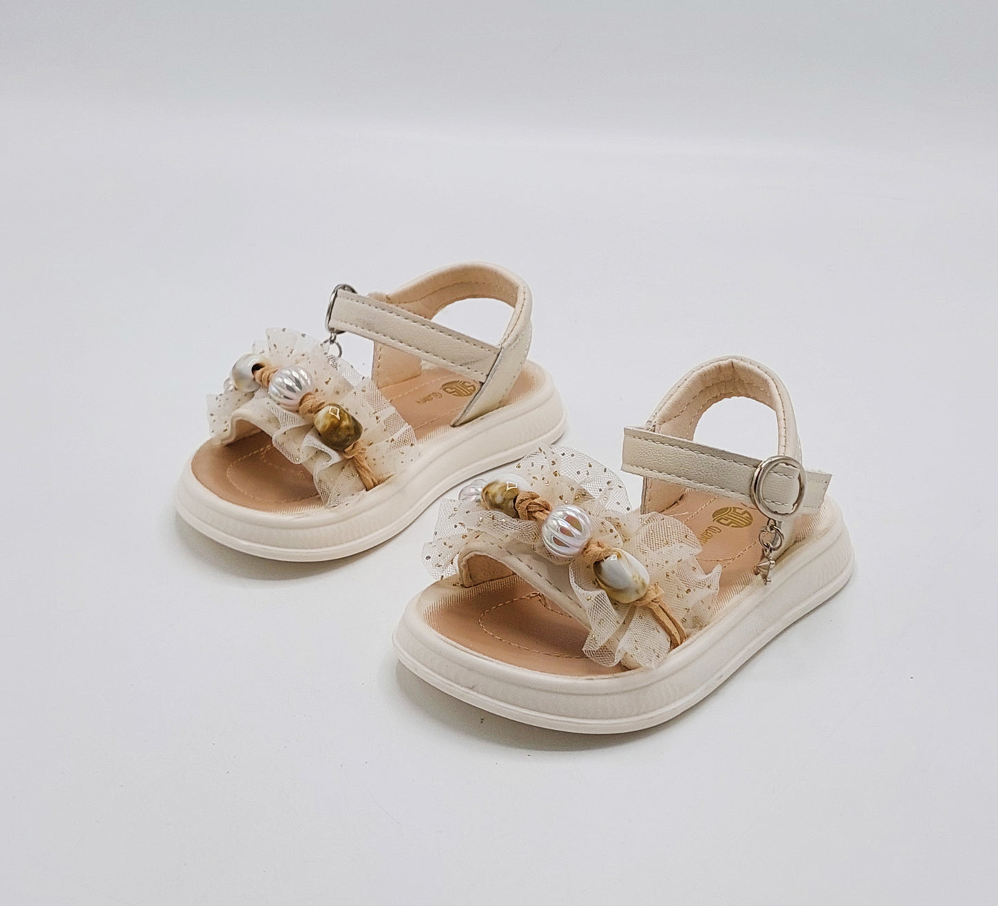 Soft Sole Light Weight Beautiful Design Sandals For Kid's Girl's (Wedding Collection) - GM19