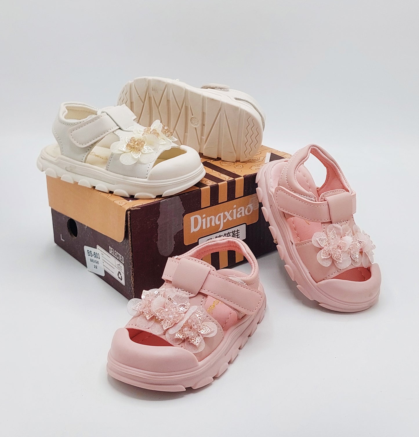 Soft Sole Comfartable Cute Design Sandals For Kid's And Girl's - BS507