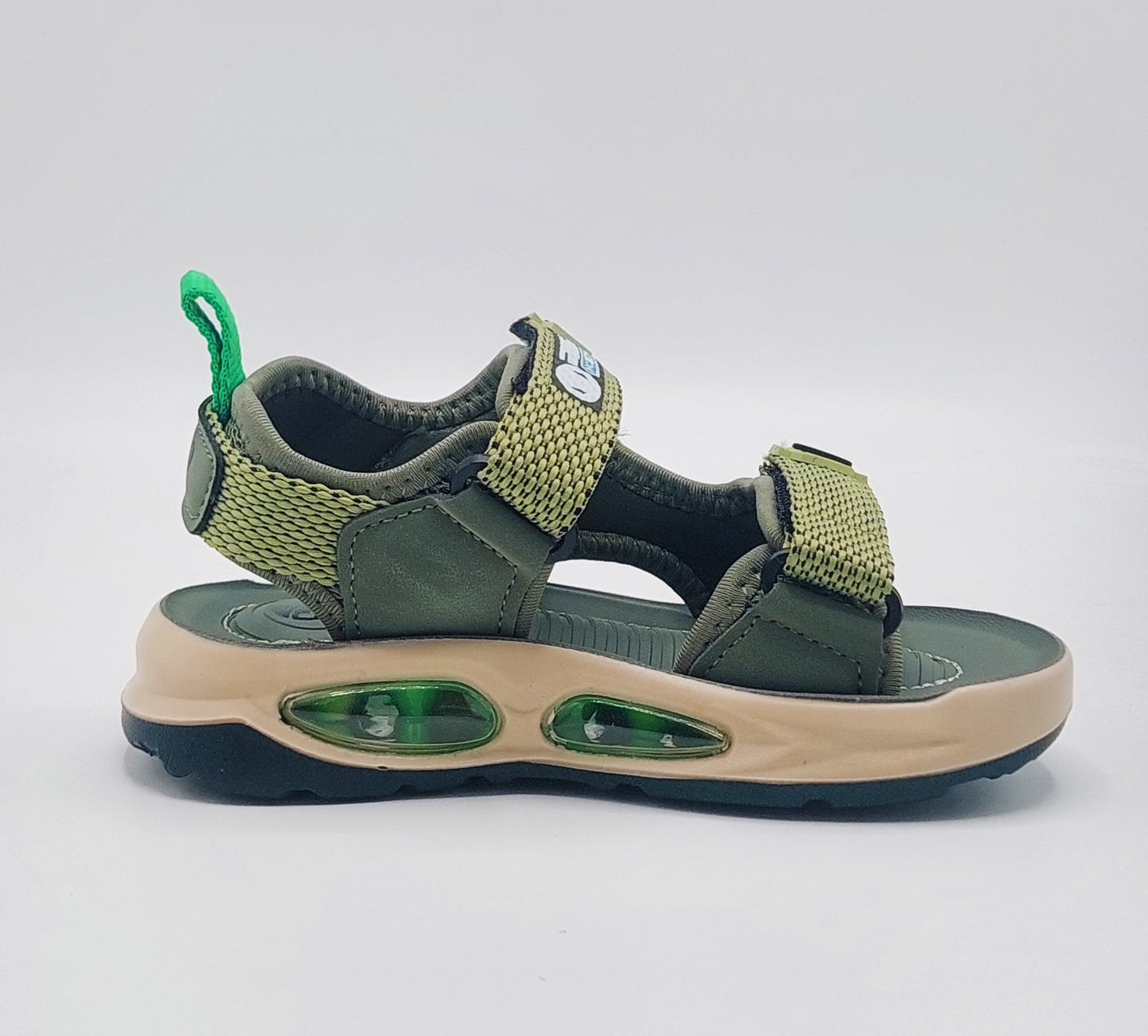 Premium Quality Imported Sandal's For KId's Boy's - NBT3 (Green)