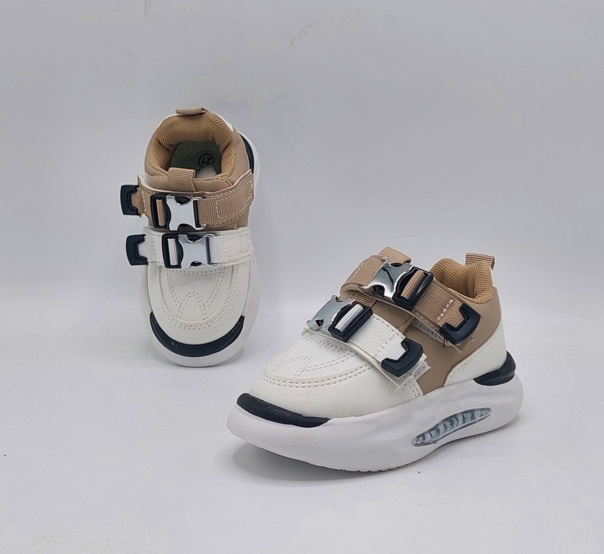 Trendy Look Comfortable Sneaker's For Kids - BMW0110 (Beige)