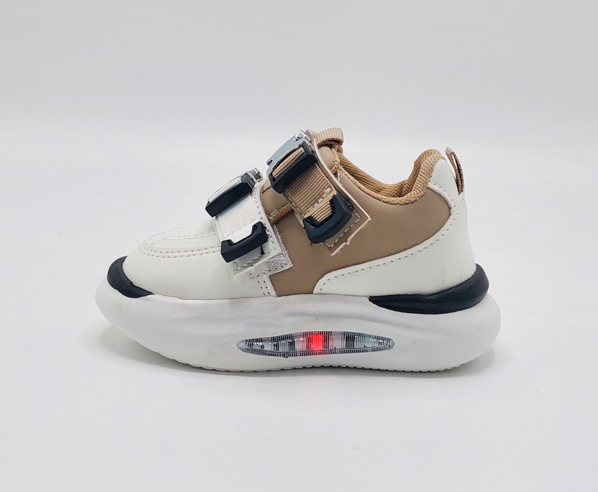 Trendy Look Comfortable Sneaker's For Kids - BMW0110 (Beige)