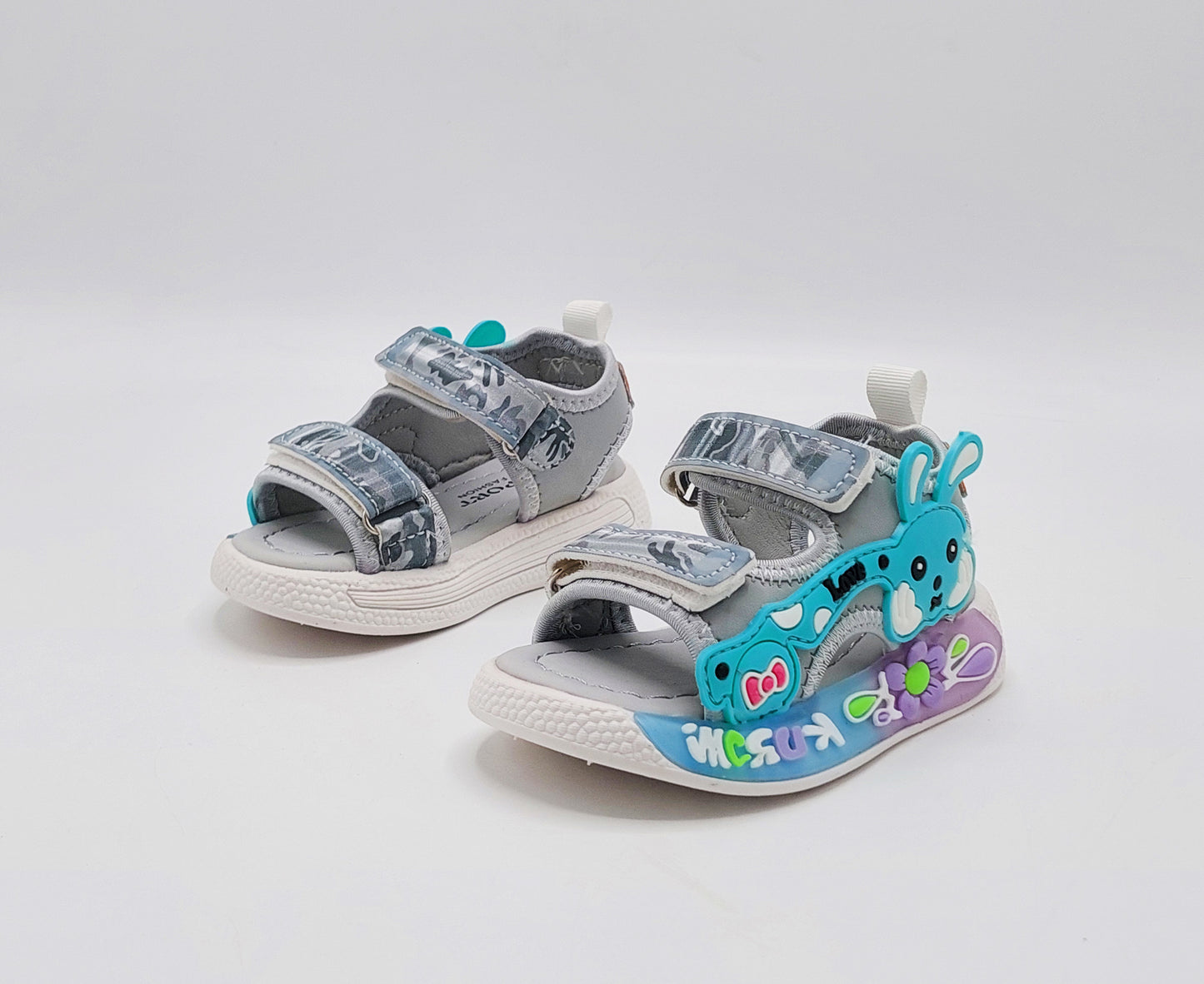 Lights in sole Cute Design Sandals for Kids Girls - UN16
