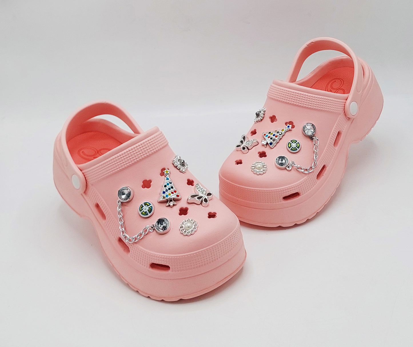 Girls Premium Quality Fancy Clogs - 1002