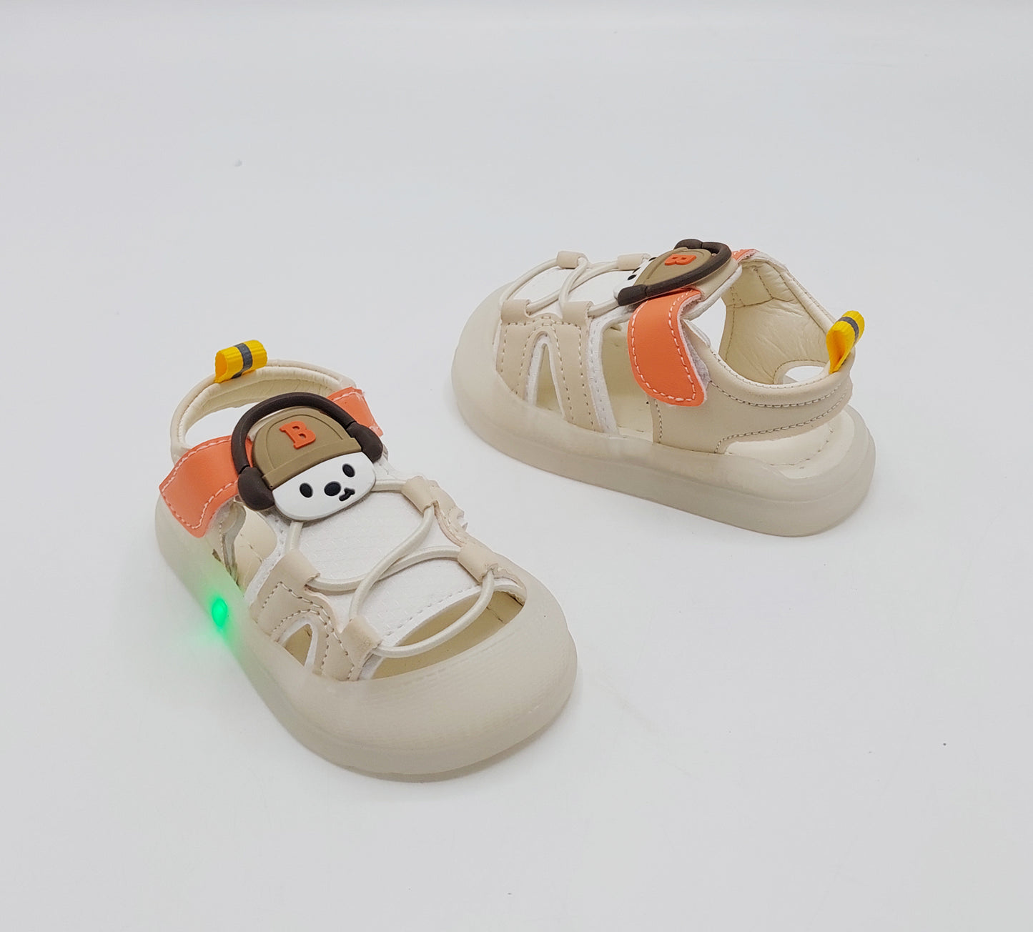 Lights in sole cute design sandals for kids - JSL01