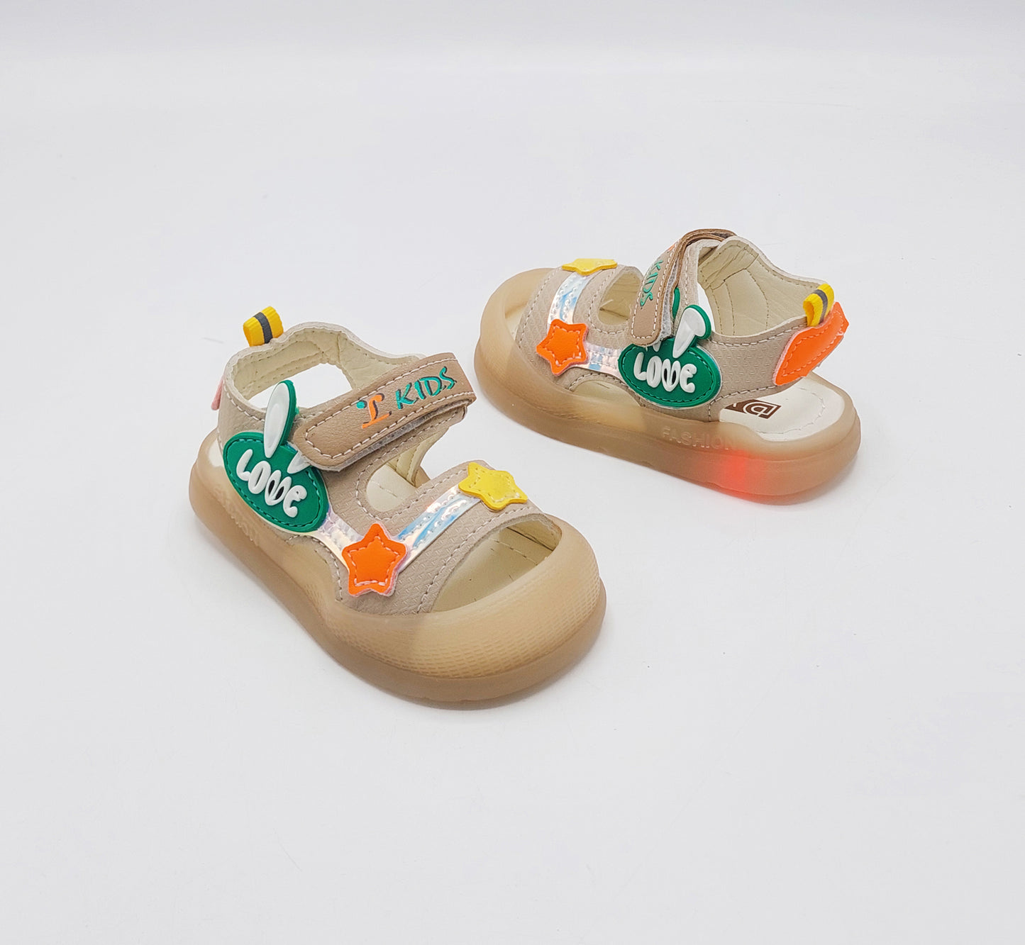 Lights in sole cute design sandals for kids - YC24