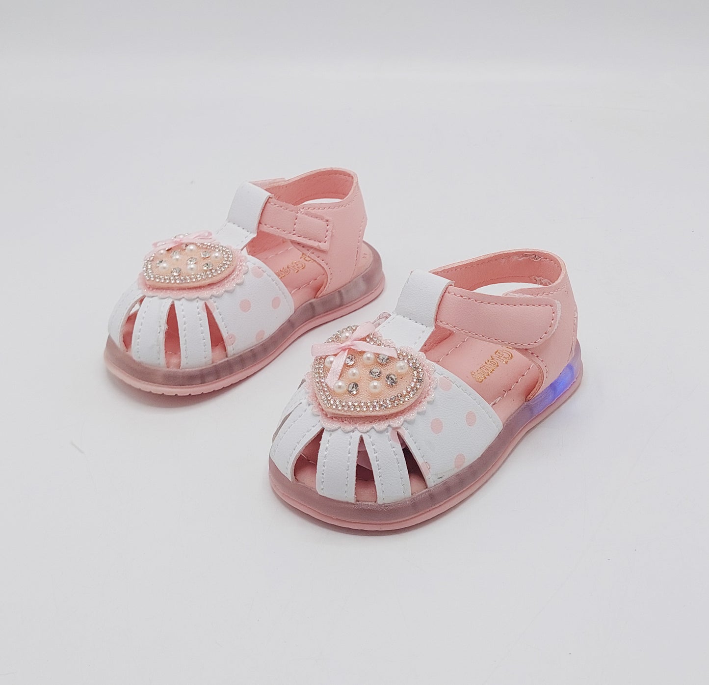 Trendy Looking Fancy Sandals with LED sole for Girls - NKS08