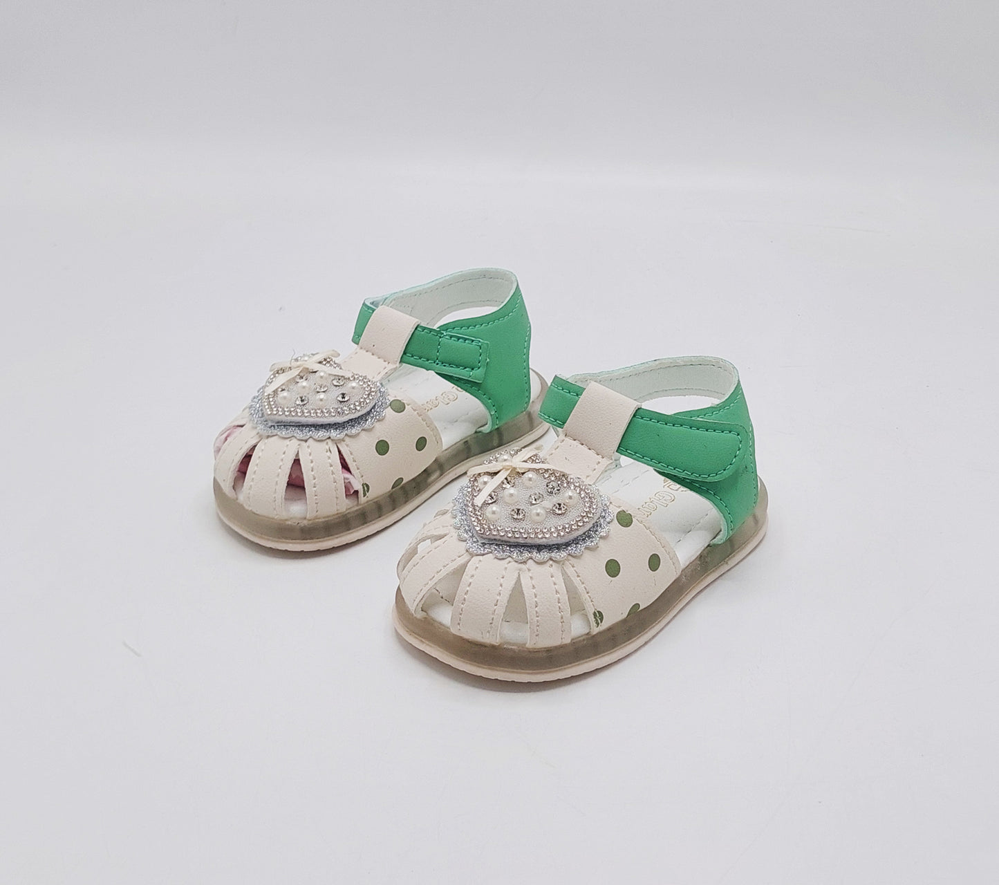 Trendy Looking Fancy Sandals with LED sole for Girls - NKS08