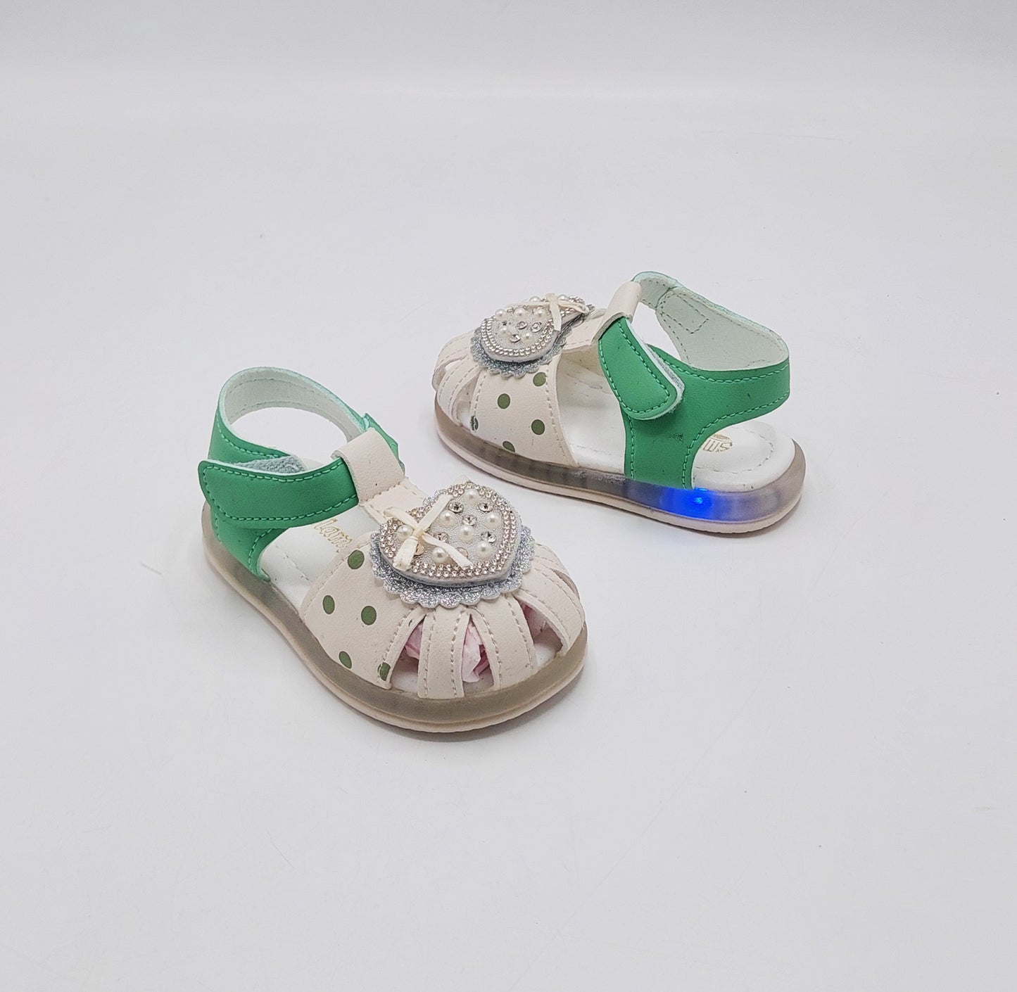 Trendy Looking Fancy Sandals with LED sole for Girls - NKS08