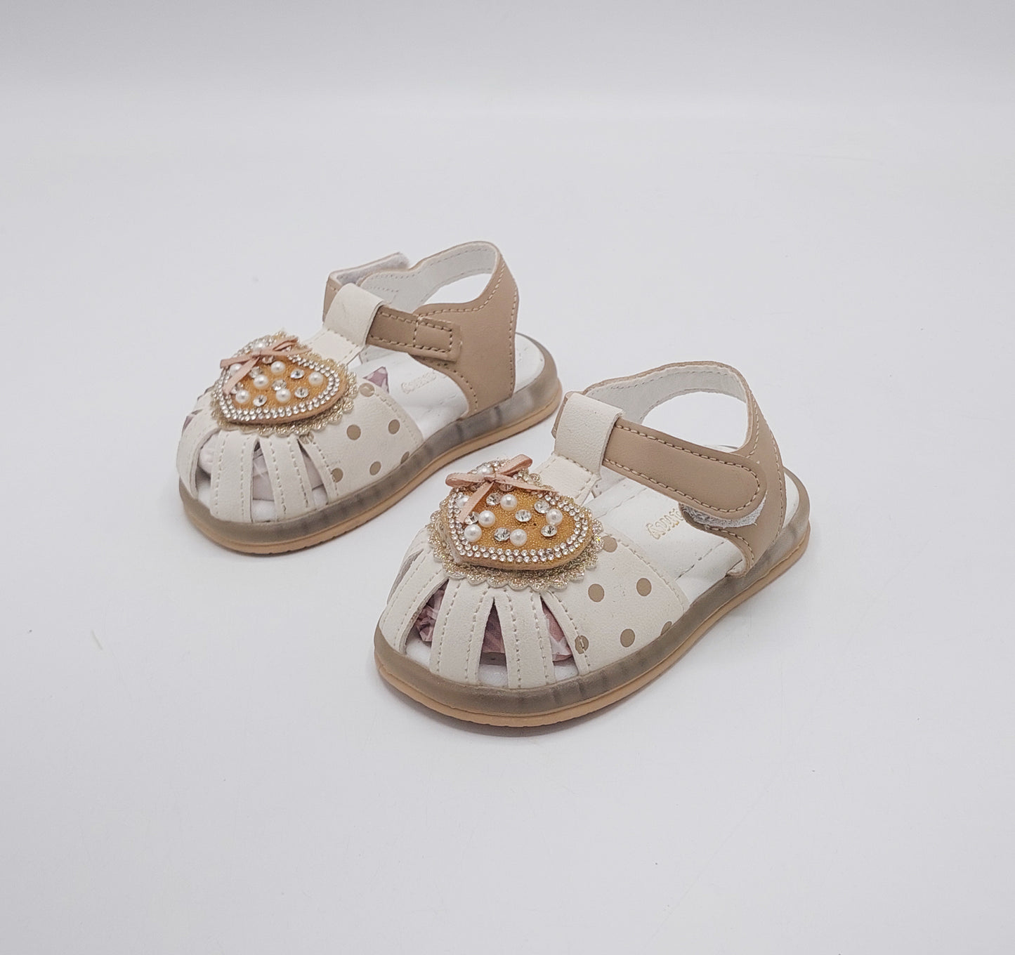Trendy Looking Fancy Sandals with LED sole for Girls - NKS08