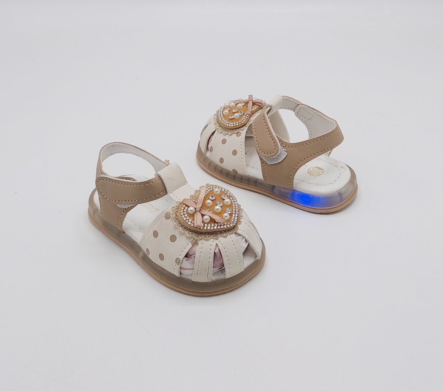 Trendy Looking Fancy Sandals with LED sole for Girls - NKS08