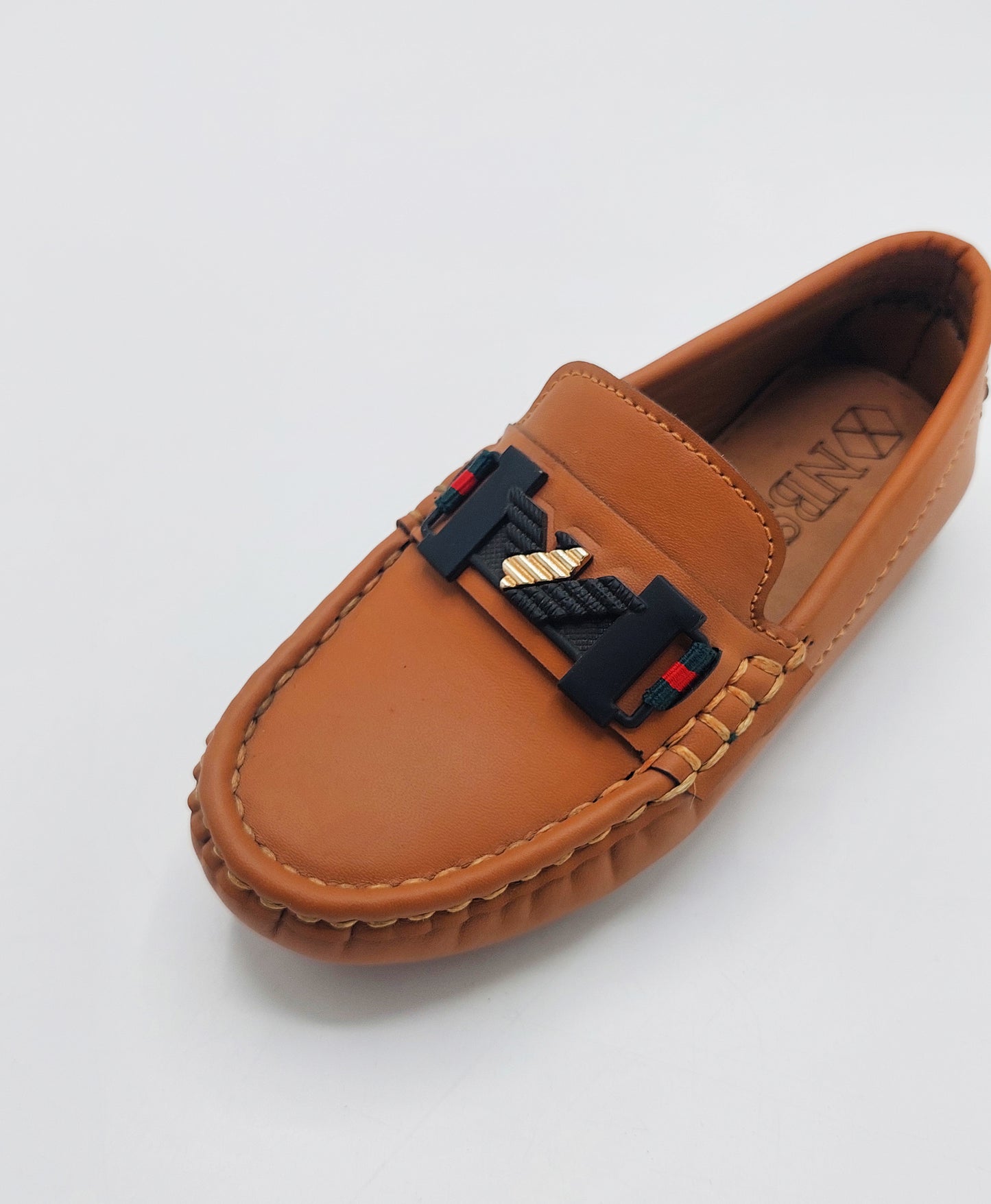 Premium Quality Classical Loafers for Kids - A6 (Musturd)