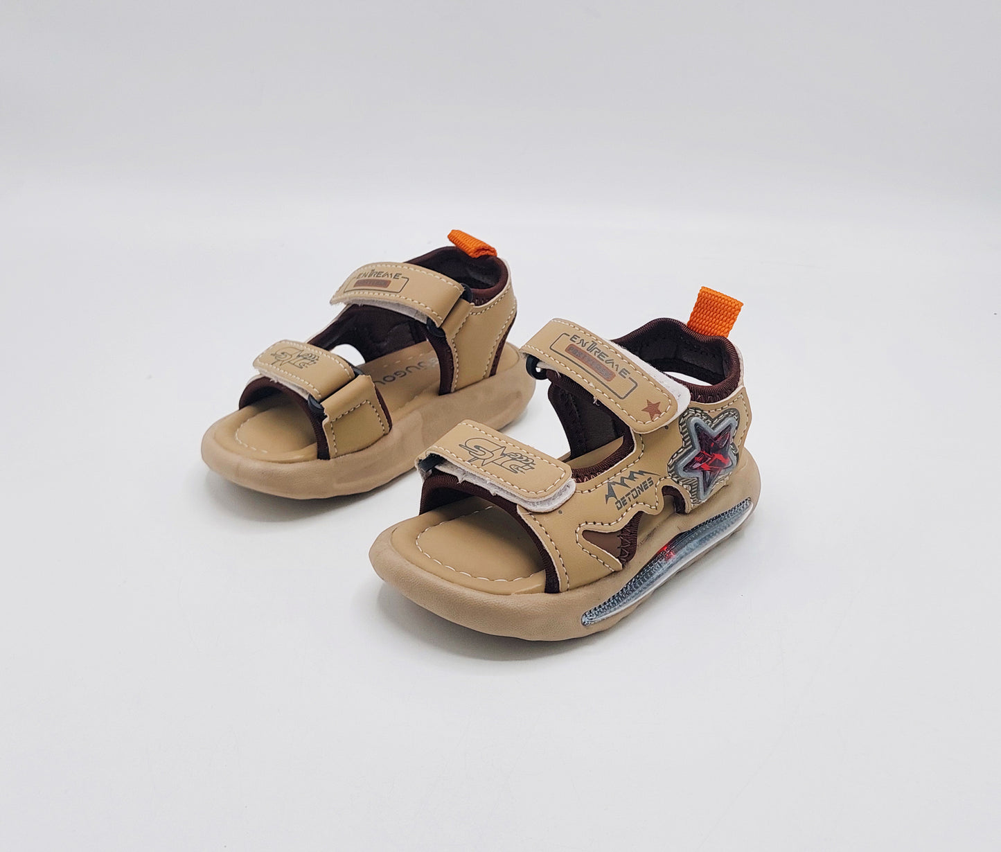 Trendy Looking Sandals With LED Sole For Boys - M020