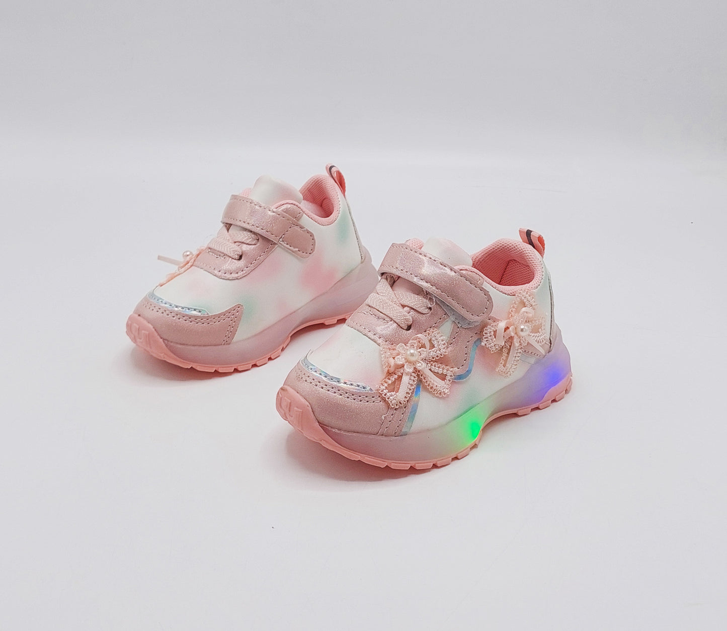 Trendy Looking LED Sole Sneakers For Girls - M13