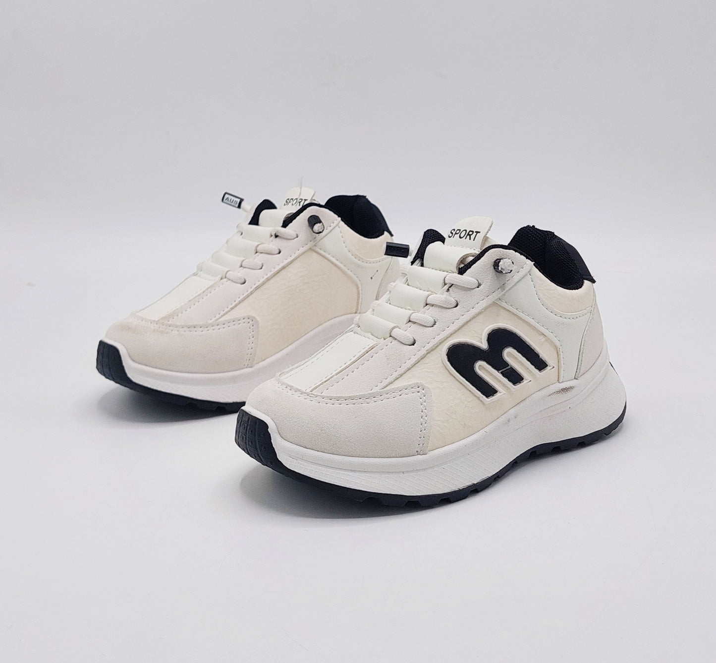 Premium Quality Sneakers For Boys - 83 (White)