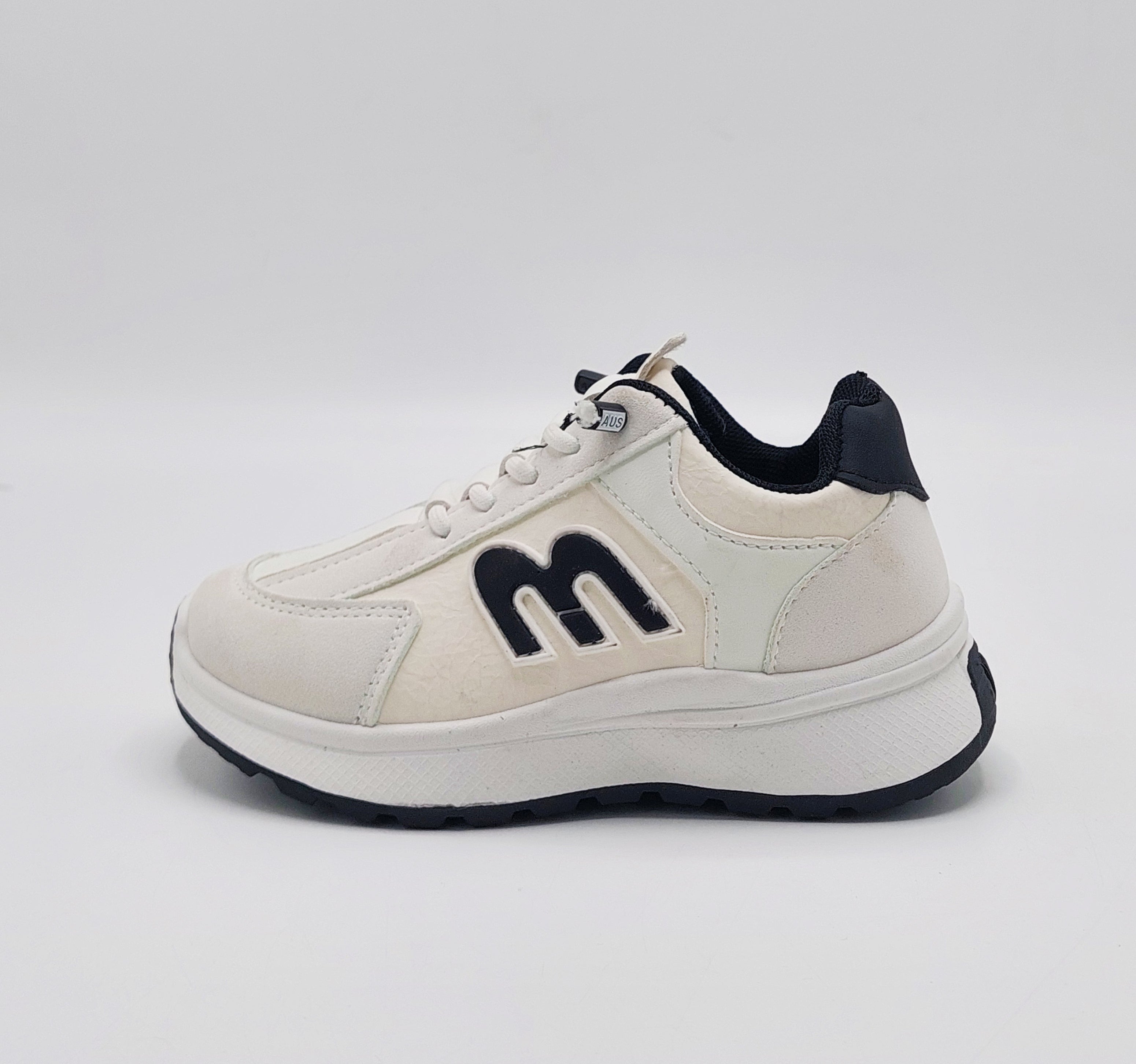Premium Quality Sneakers For Boys - 83 (White)