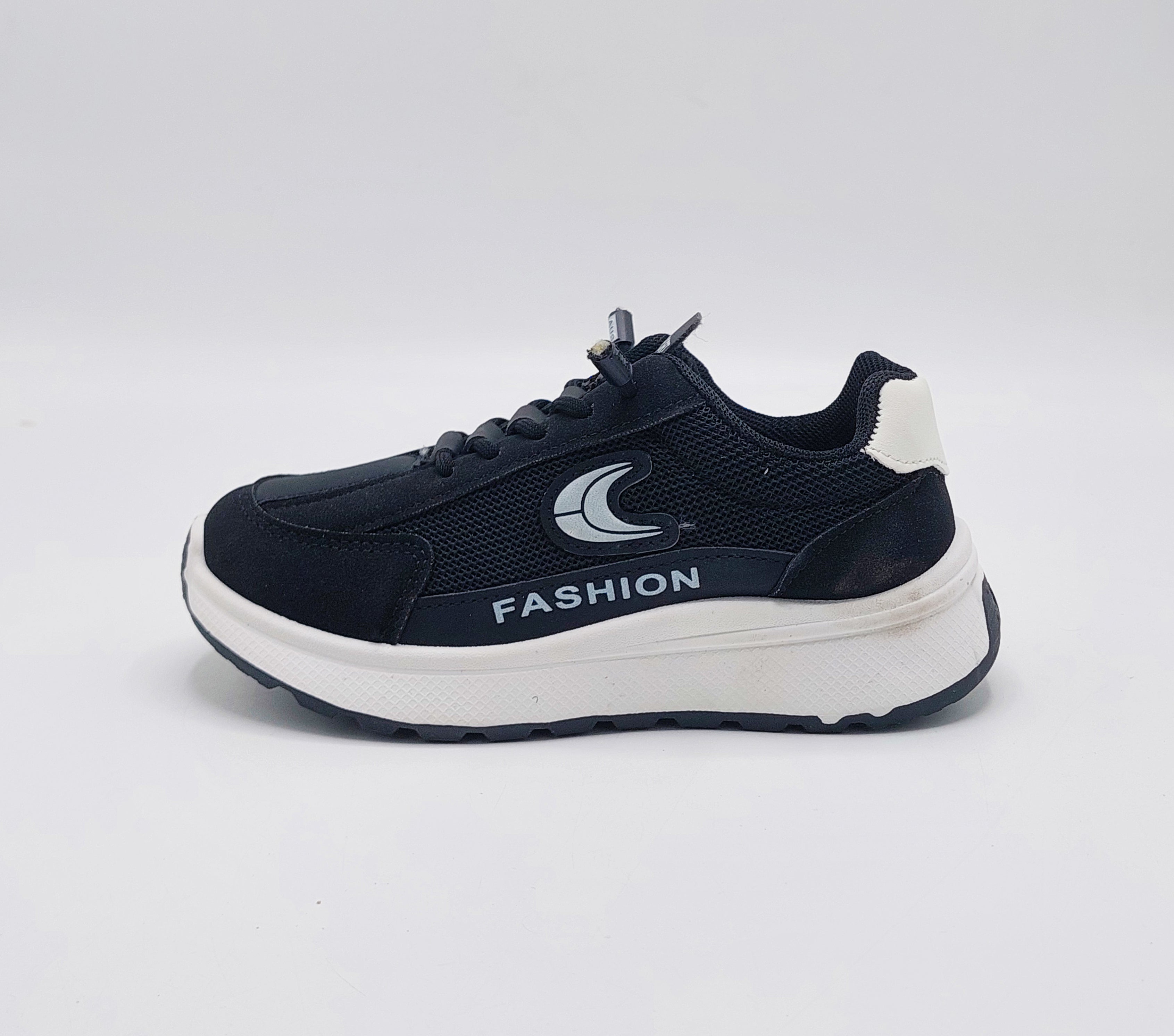 Premium Quality Sneakers For Boys - 89 (Black)