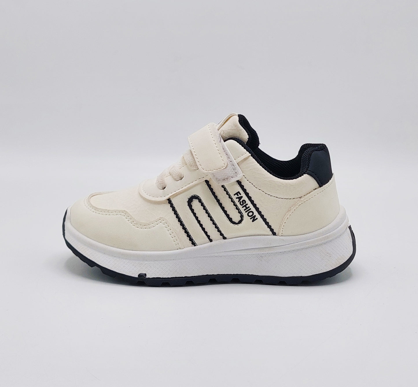 Premium Quality Sneakers For Boys - 811 (White)