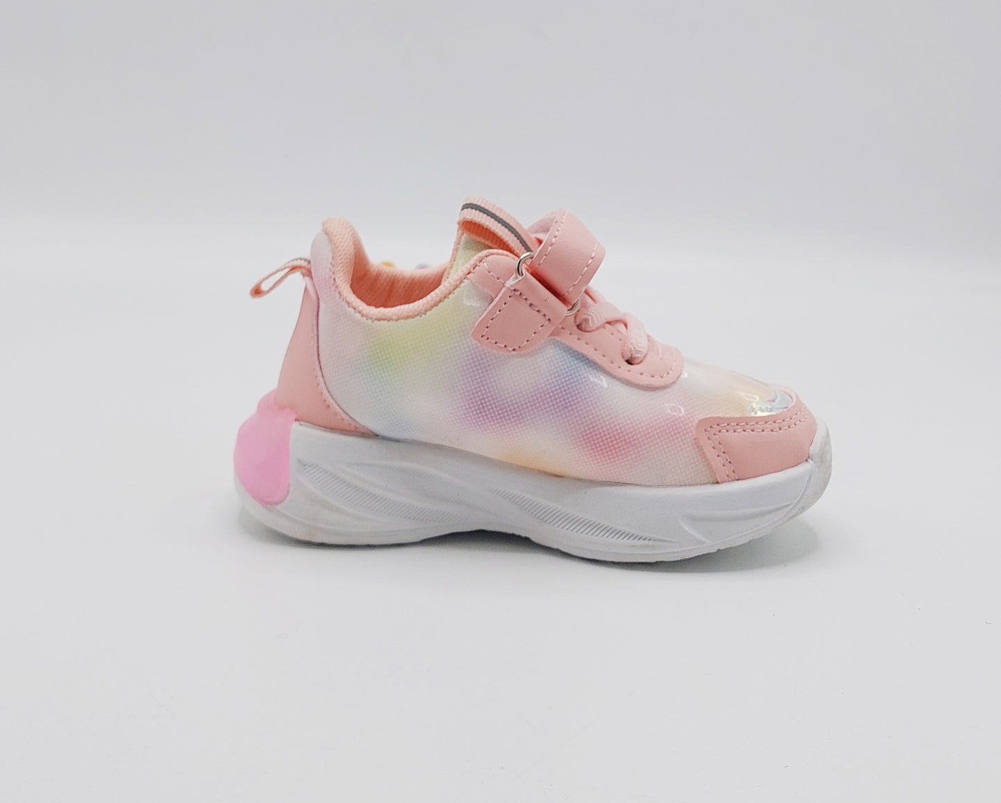Trendy Looking Sneakers With LED Sole For Girls - KM1 (Pink)