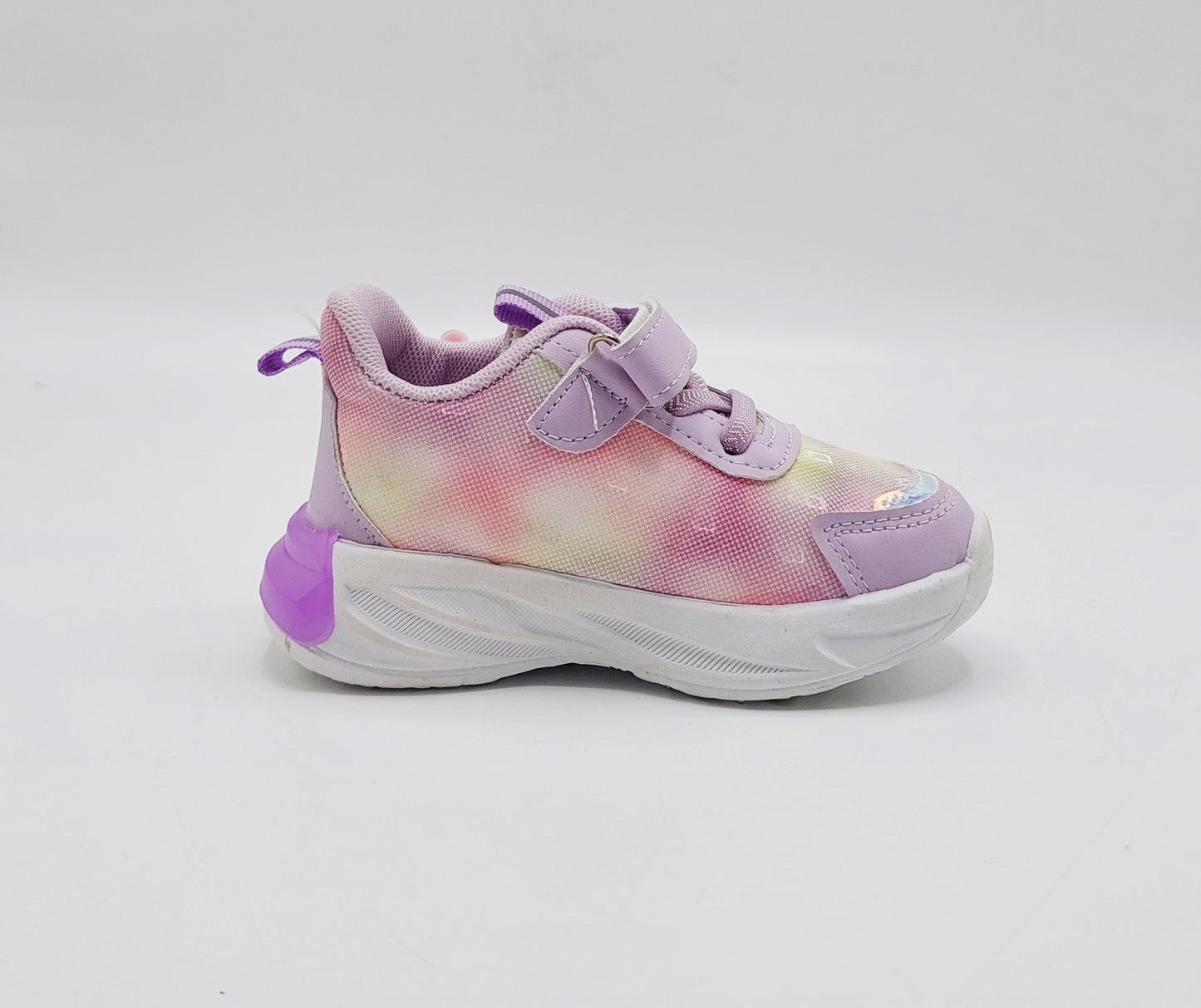 Trendy Looking Sneakers With LED Sole For Girls - KM1 (Purple)