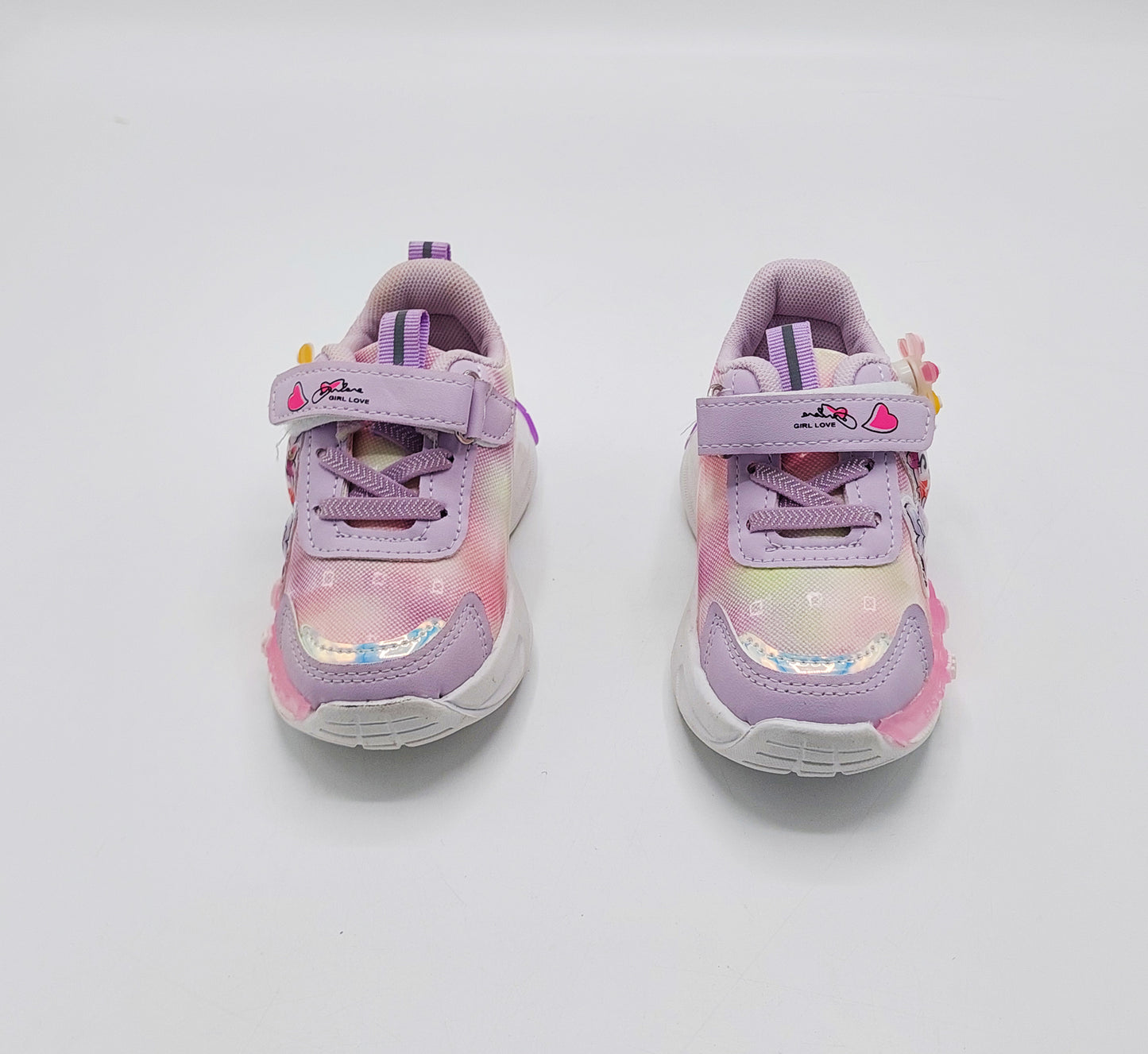Trendy Looking Sneakers With LED Sole For Girls - KM1 (Purple)