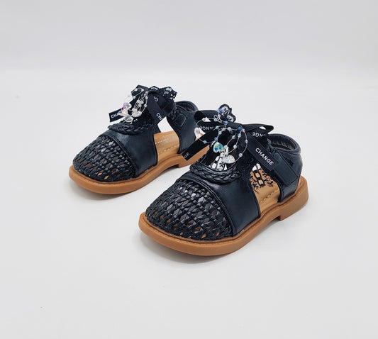Trendy Looking Sandals For Girls - MTX-301 (Black)