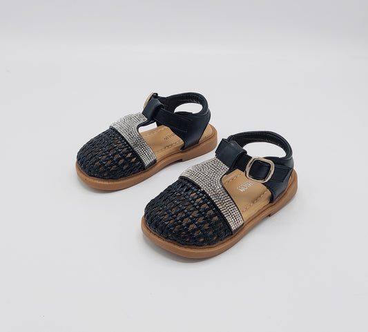 Trendy Looking Sandals For Girls - MTX-302 (Black)