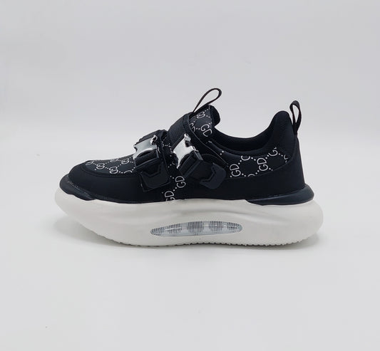 Buckle Design Shoes for Boys - RTL020 (Black)