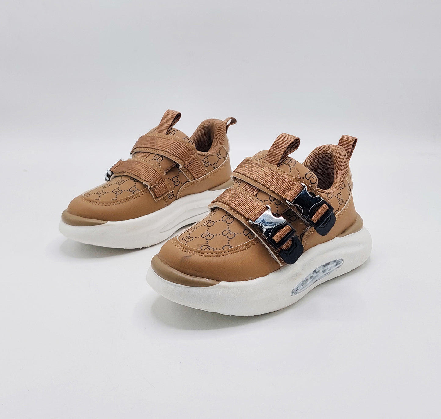Buckle Design Shoes for Boys - RTL020 (Brown)