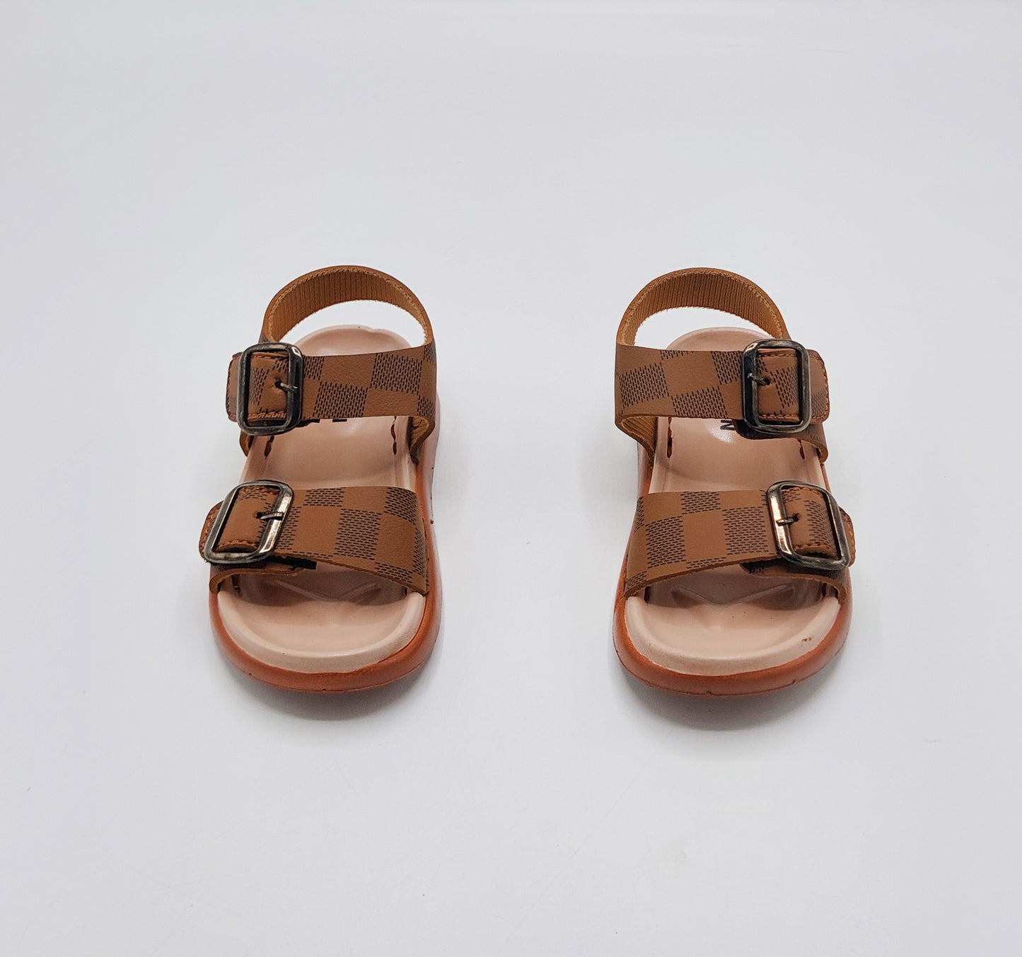 Clip Design Sandals for Boys - FA102 - (Bronze)